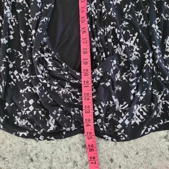 Addition Elle 1X Drape Front Top - Picture 5 of 8